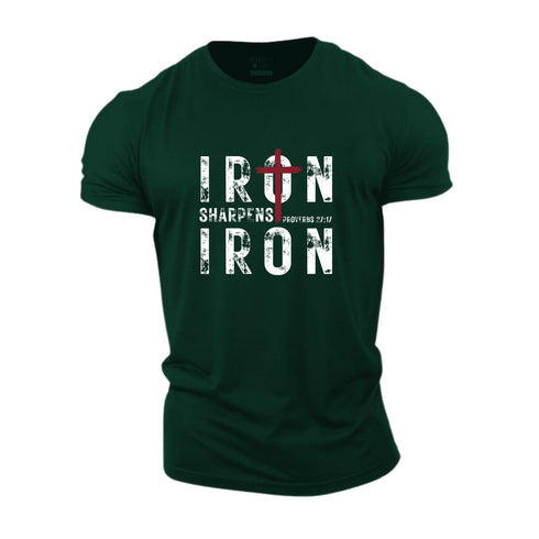 Men's Iron Sharpens Iron Cotton T-Shirt